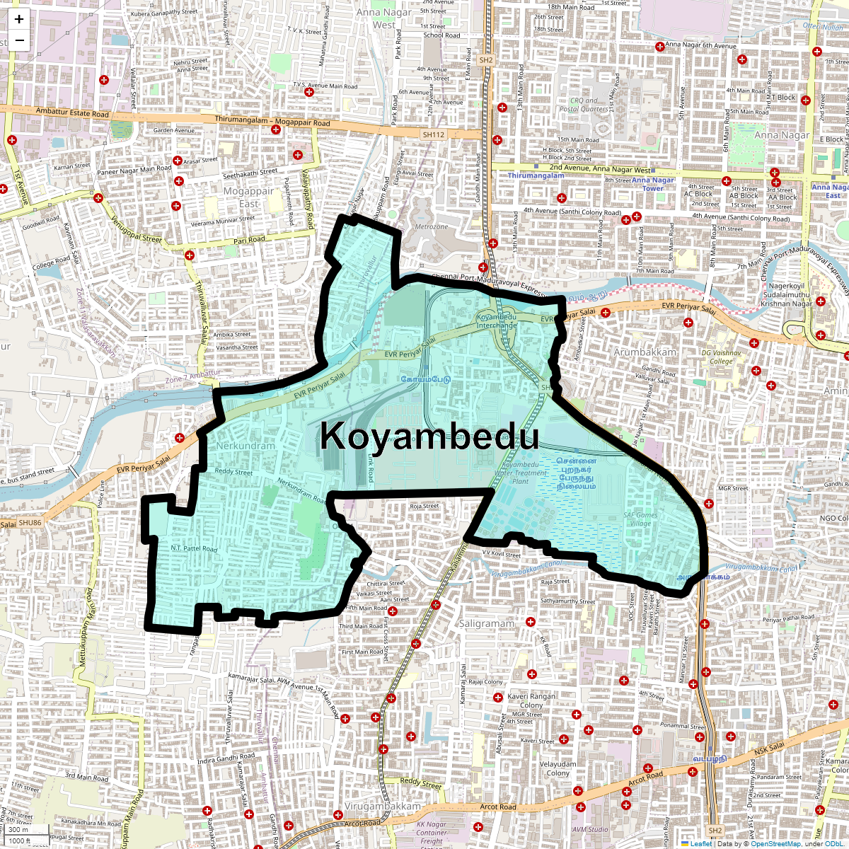 Rental 1 Bedroom 750 Sq.Ft. Apartment in Ozone The Metrozone, Anna