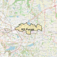 KR Puram Map