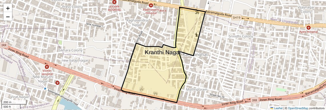 Kranthi Nagar,Hyderabad