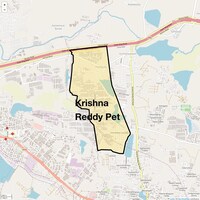 Krishna Reddy Pet Map