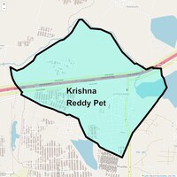 Krishna Reddy Pet Map