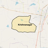 Krishnanagar Map