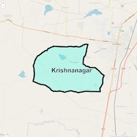 Krishnanagar Map