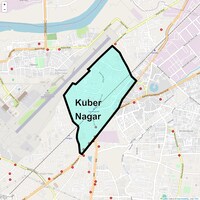 Kuber Nagar Map