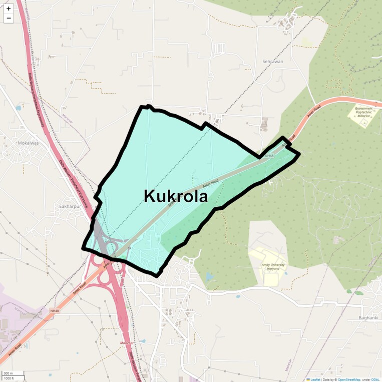 Location Map of Kukrola