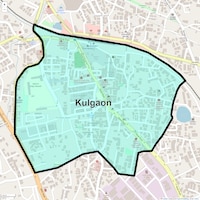 Kulgaon Map
