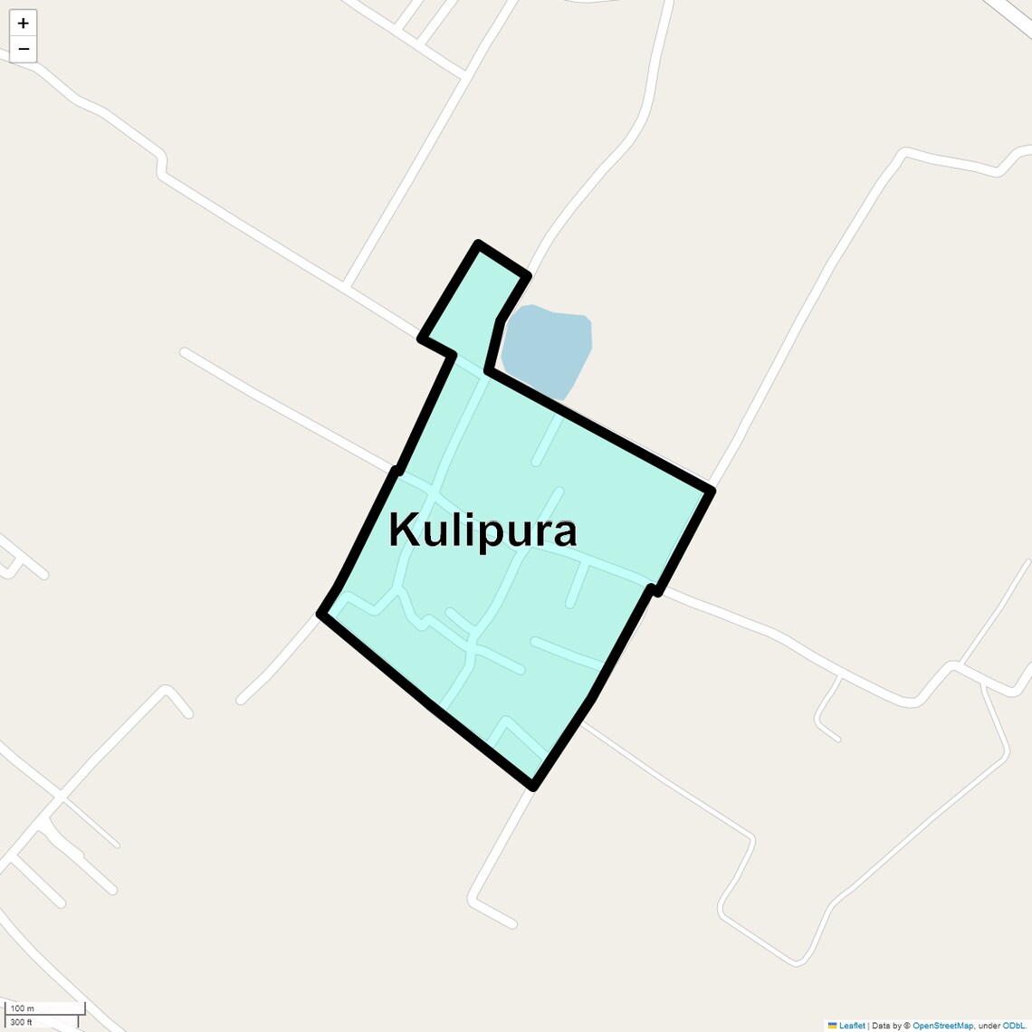 Location Map of Kulipura, Greater Noida
