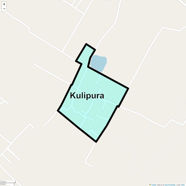 Location Map of Kulipura