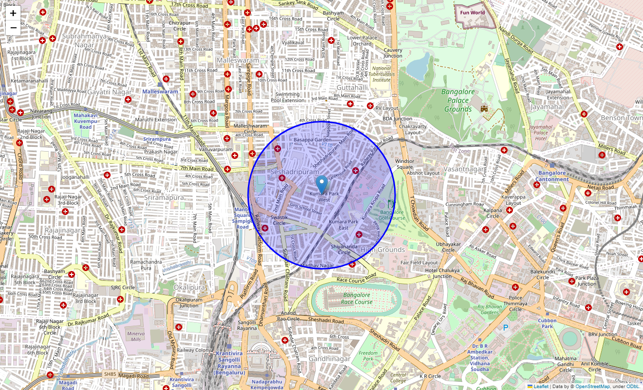 Vandhana Elegance in Kumara Park, Bangalore Price on Request Floor