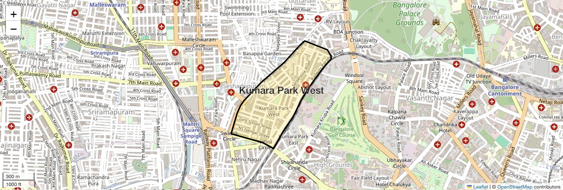 Kumara Park West,Bangalore