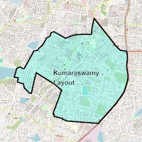 Kumaraswamy Layout Map