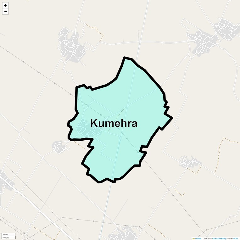 Location Map of Kumehra