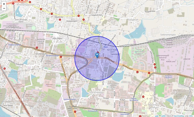 Location Map of Kundalahalii Gate