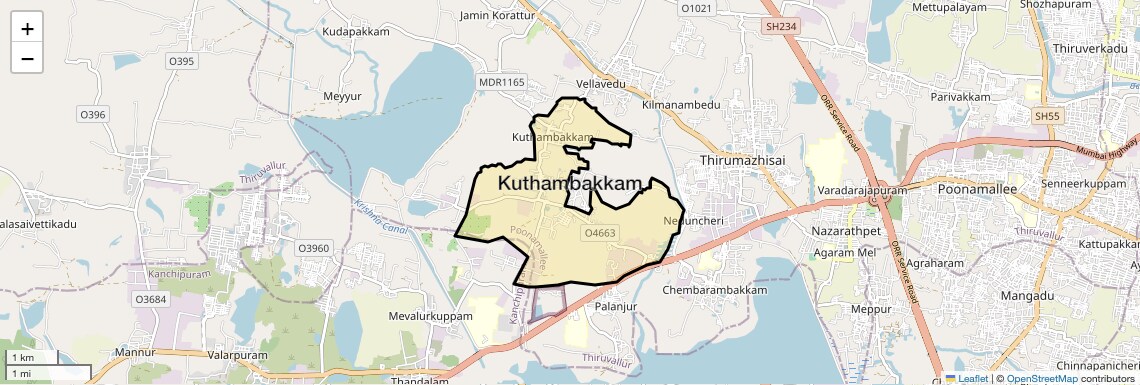 Kuthambakkam,Chennai