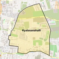 Kyalasanahalli Map