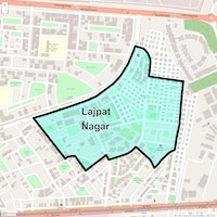 Lajpat Nagar Map