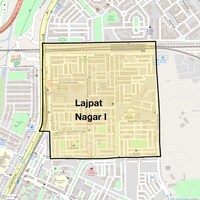 Lajpat Nagar I Map