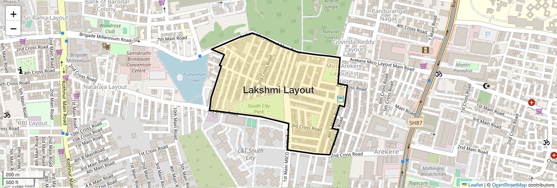 Lakshmi Layout,Bangalore