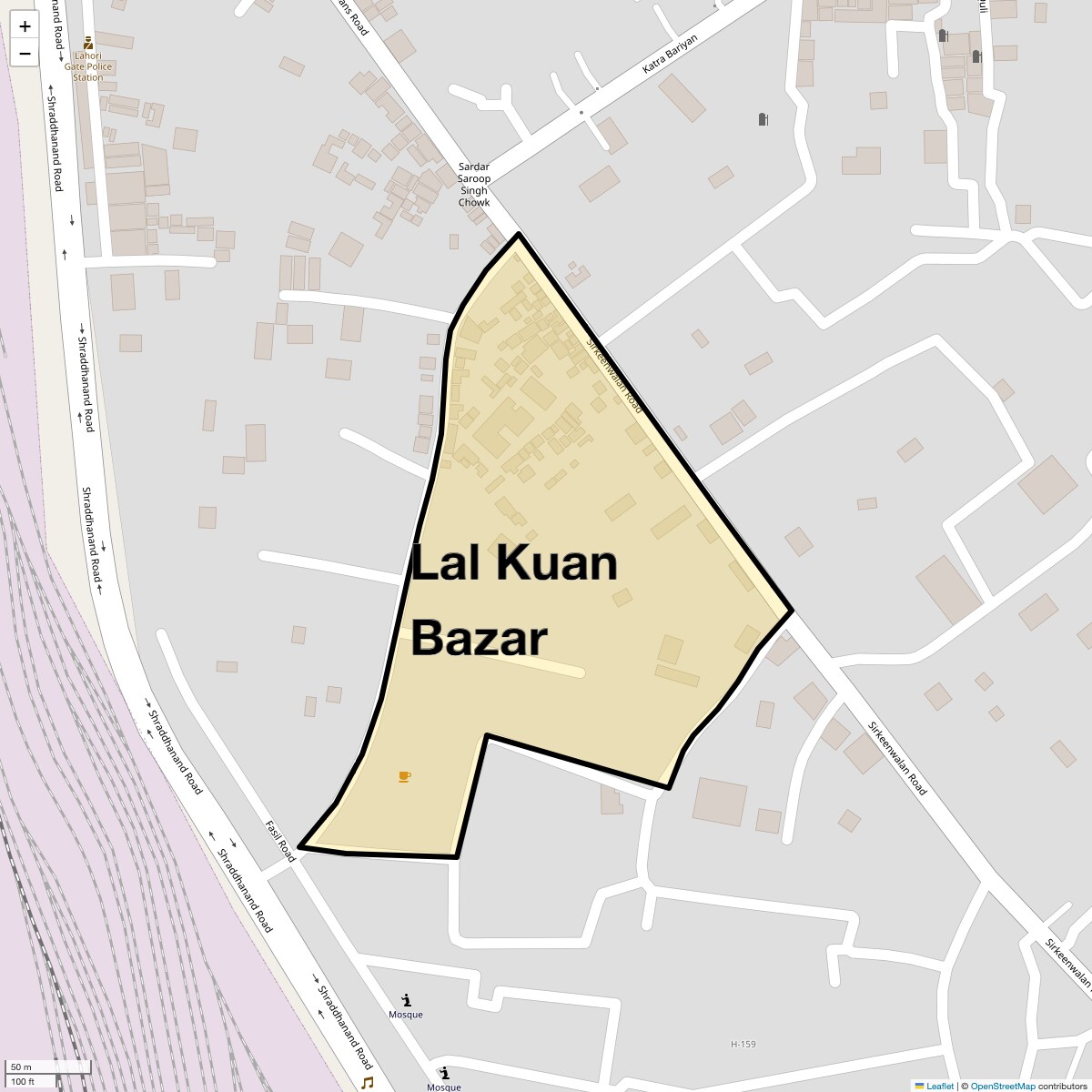Check Time Travel of Lal Kuan Bazar, Delhi
