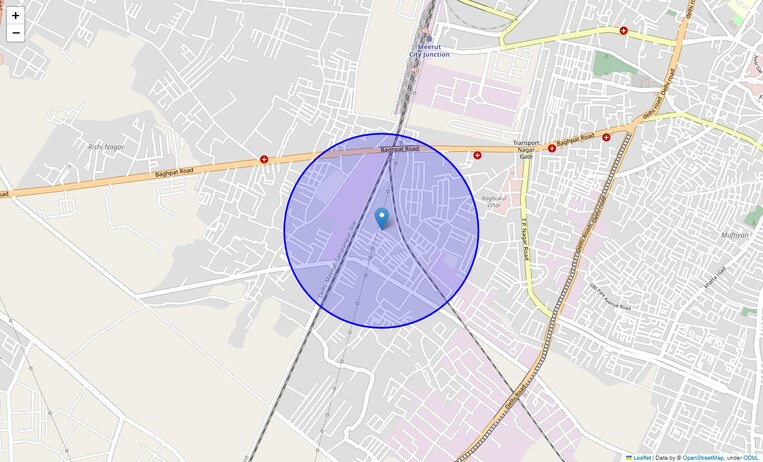 Location Map of Lalla Pur