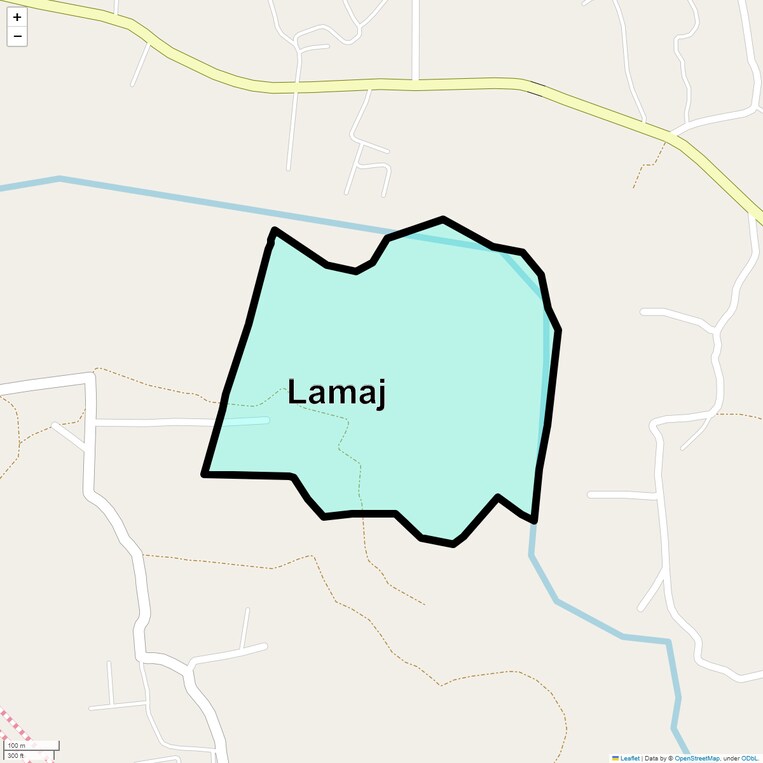 Location Map of Lamaj