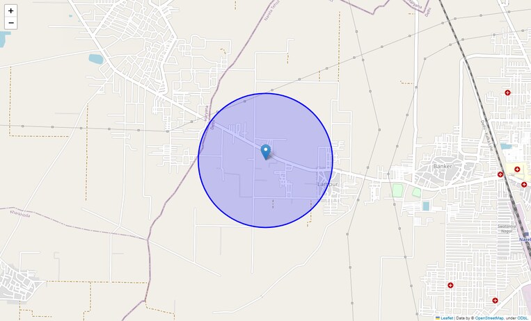 Location Map of Lampur