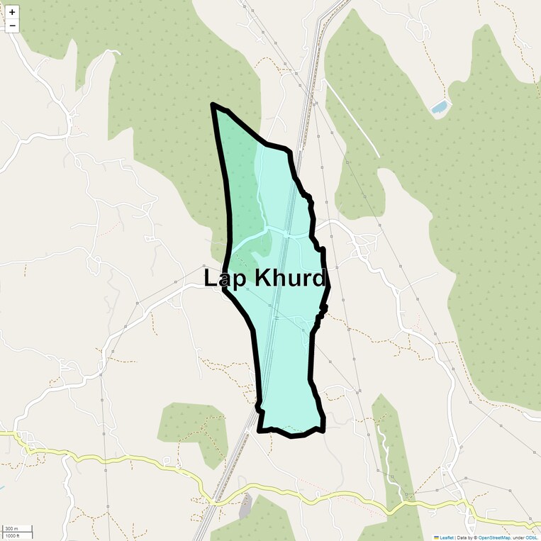 Location Map of Lap Khurd