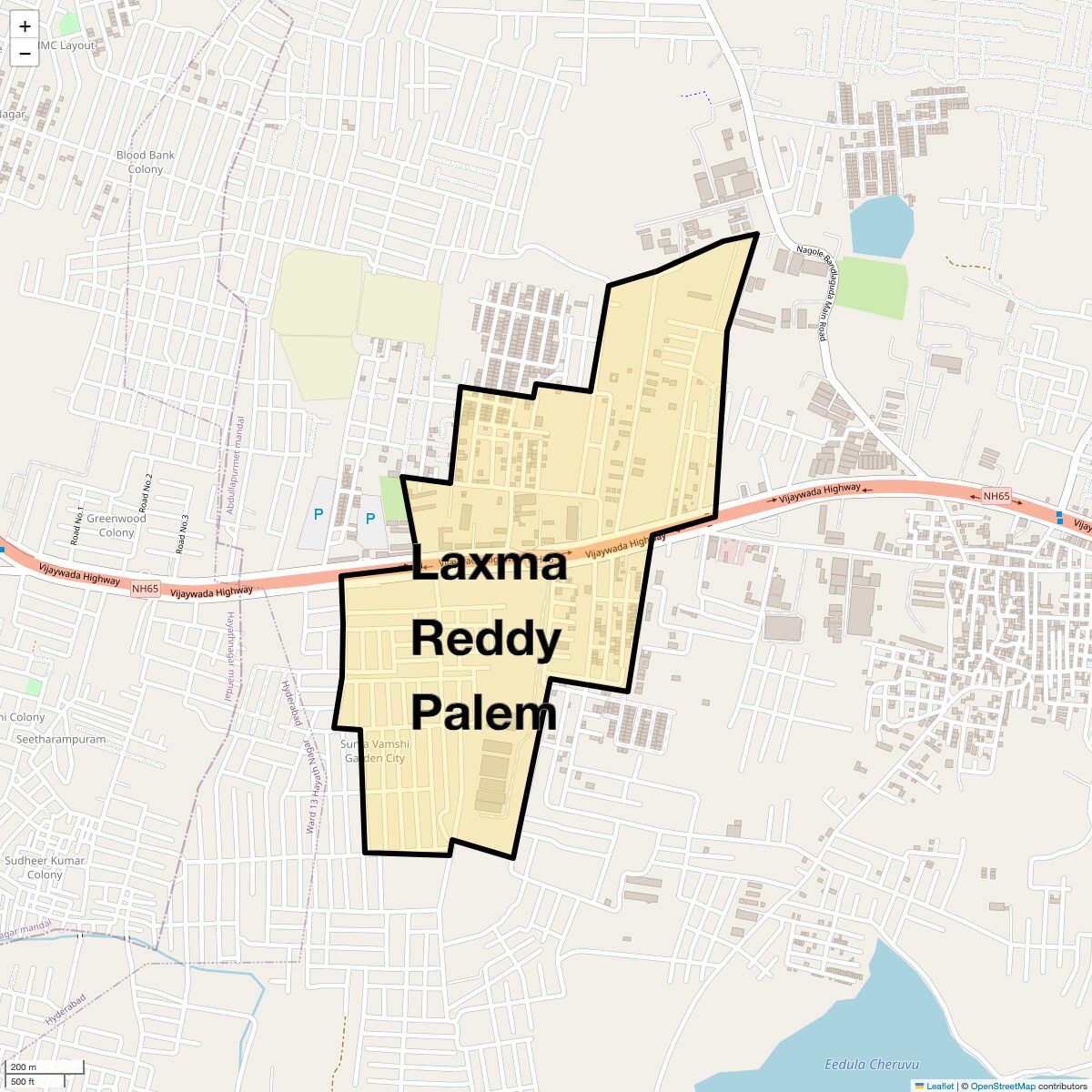 Check Time Travel of Laxma Reddy Palem, Hyderabad