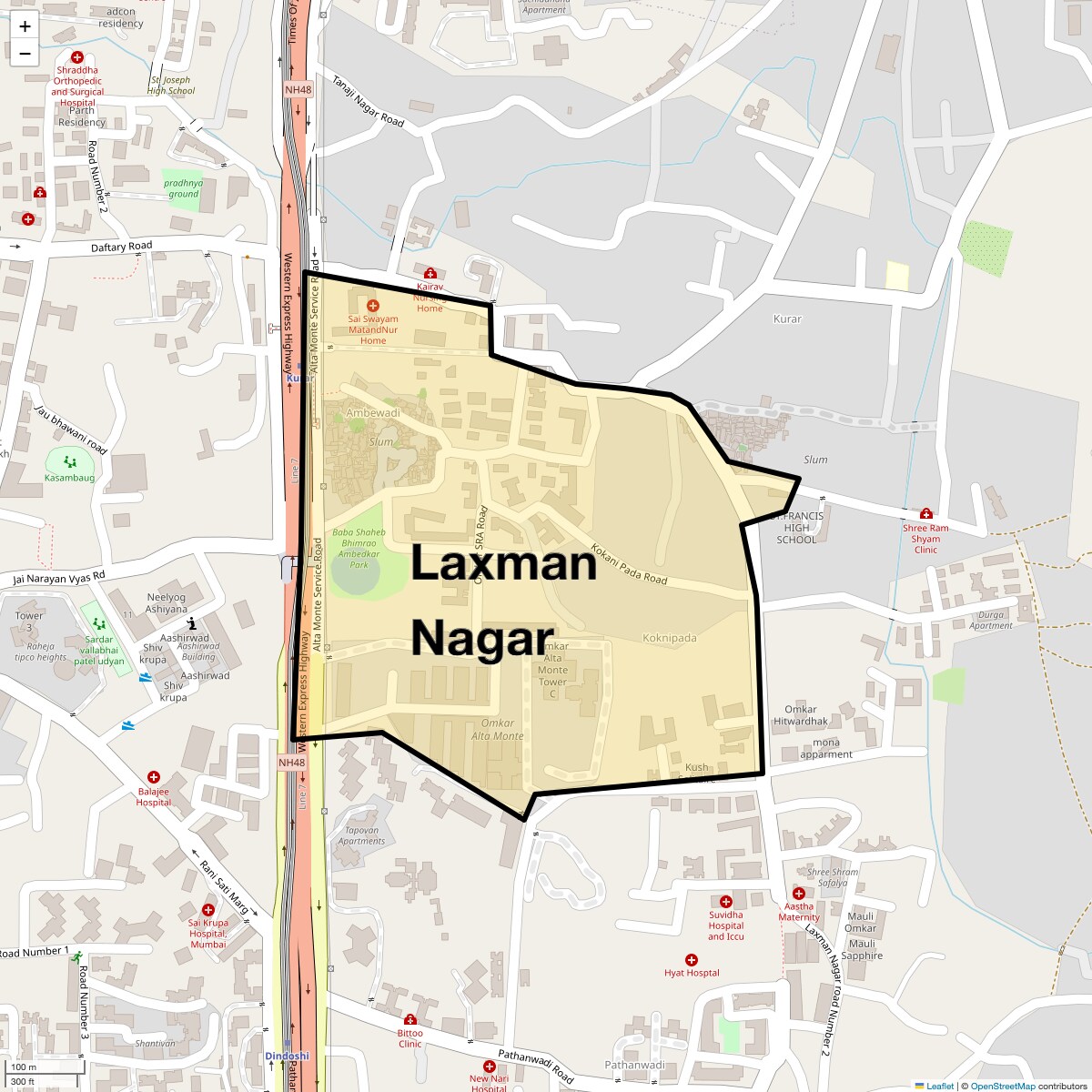 Check Time Travel of Laxman Nagar, Mumbai