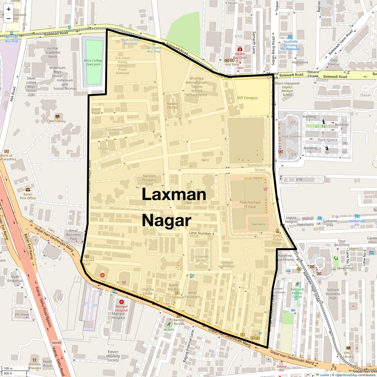 Check Time Travel of Laxman Nagar, Pune