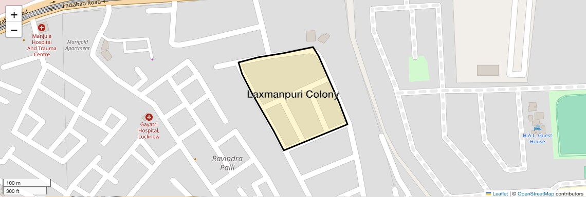 Laxmanpuri Colony,Lucknow