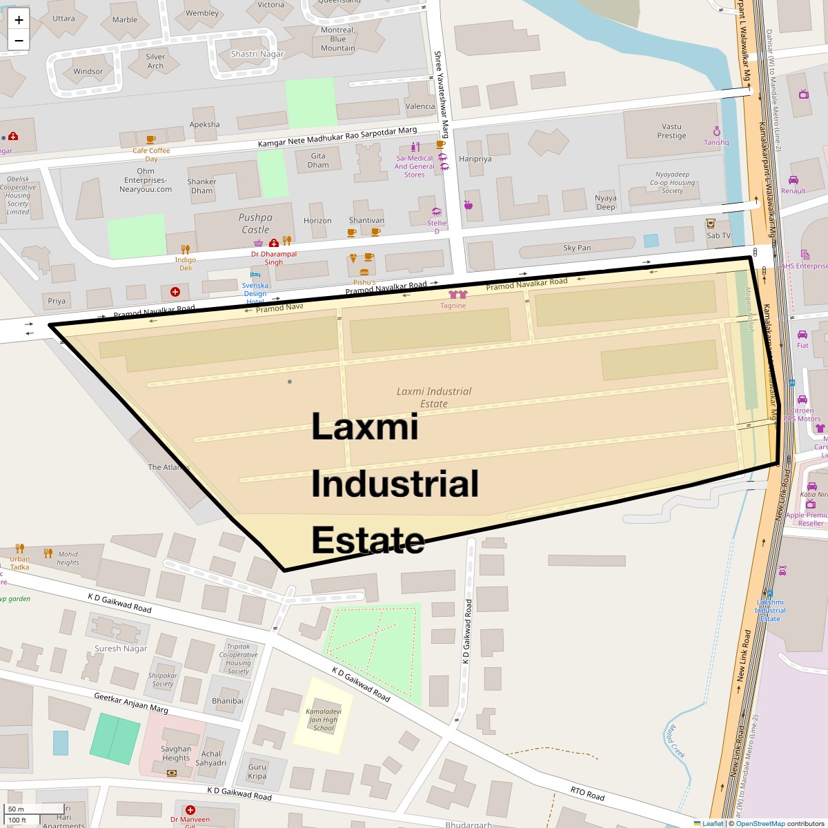 Check Time Travel of Laxmi Industrial Estate, Mumbai