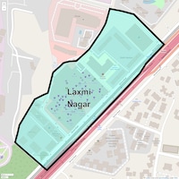 Laxmi Nagar Map