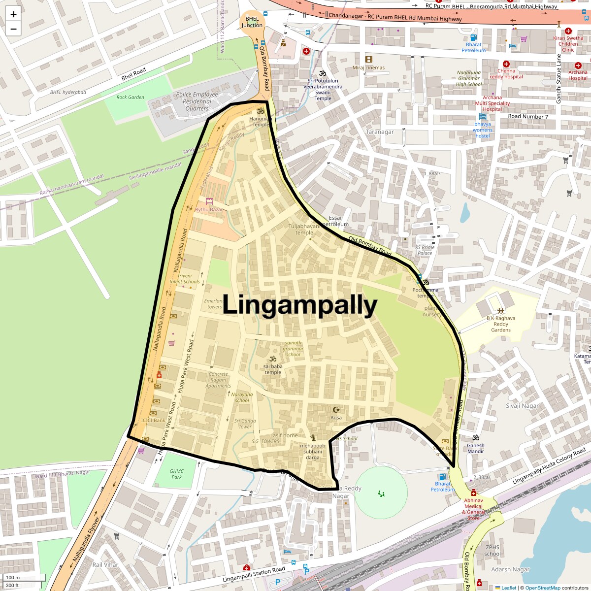 Check Time Travel of Lingampally, Hyderabad