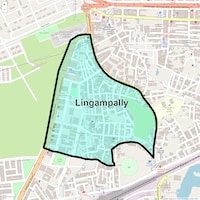 Lingampally Map