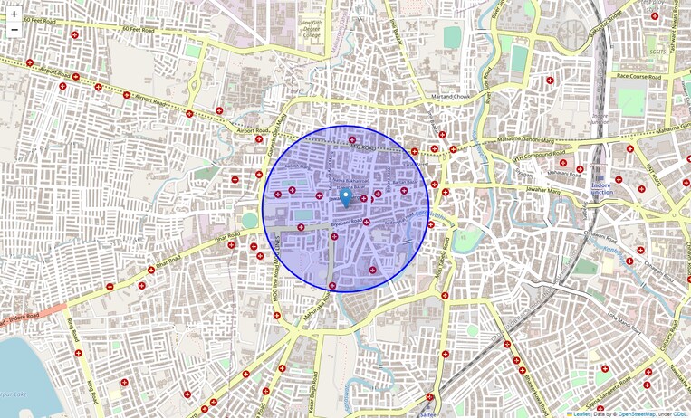 Location Map of Lodhipura