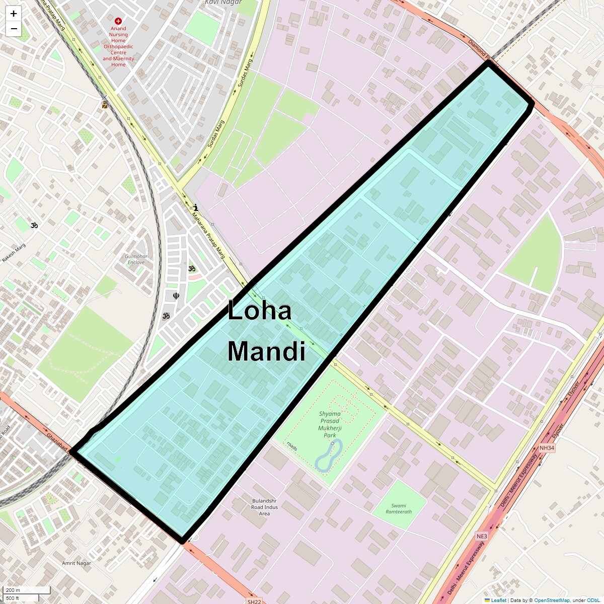Loha Mandi Map