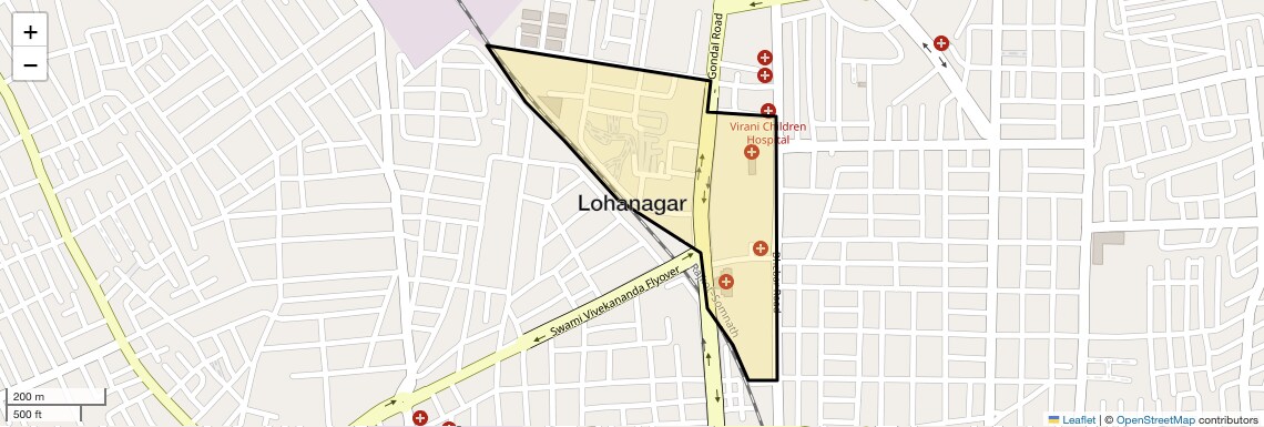 Lohanagar Map