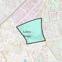 Lohia Nagar Map
