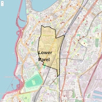 Lower Parel Map