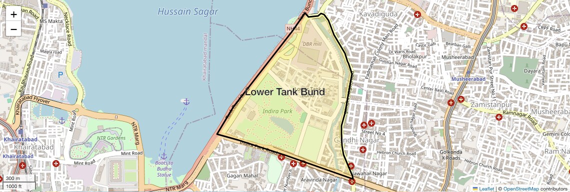 Lower Tank Bund,Hyderabad