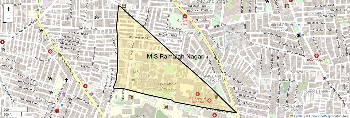 M S Ramaiah Nagar,Bangalore