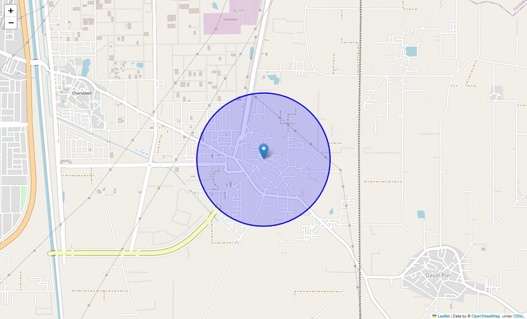 Location Map of Machgarh