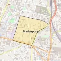 Madanpura Map