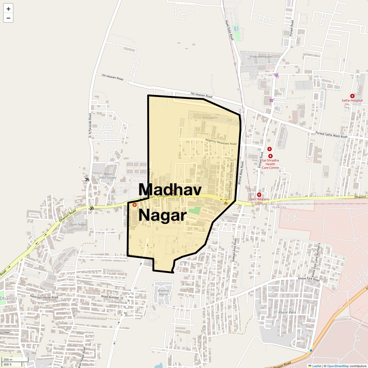 Check Time Travel of Madhav Nagar, Pune