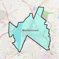 Madhavaram Map
