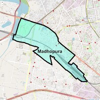 Madhopura Map