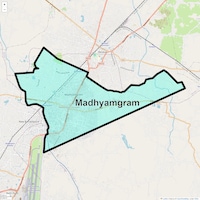 Madhyamgram Map