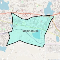 Madinaguda Map