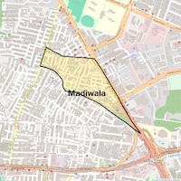 Madiwala Map